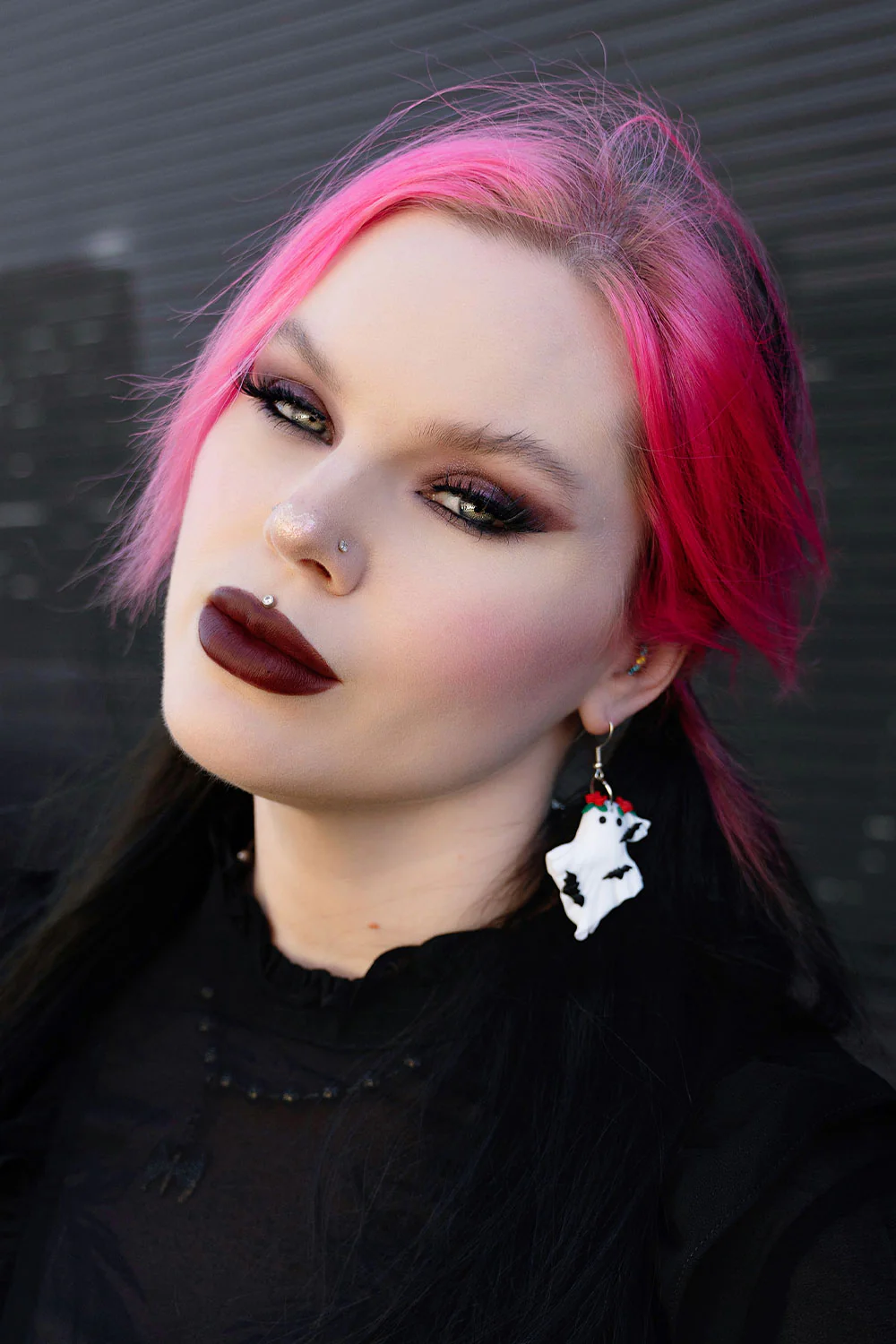 Ghost Bloom Earrings - Image 2