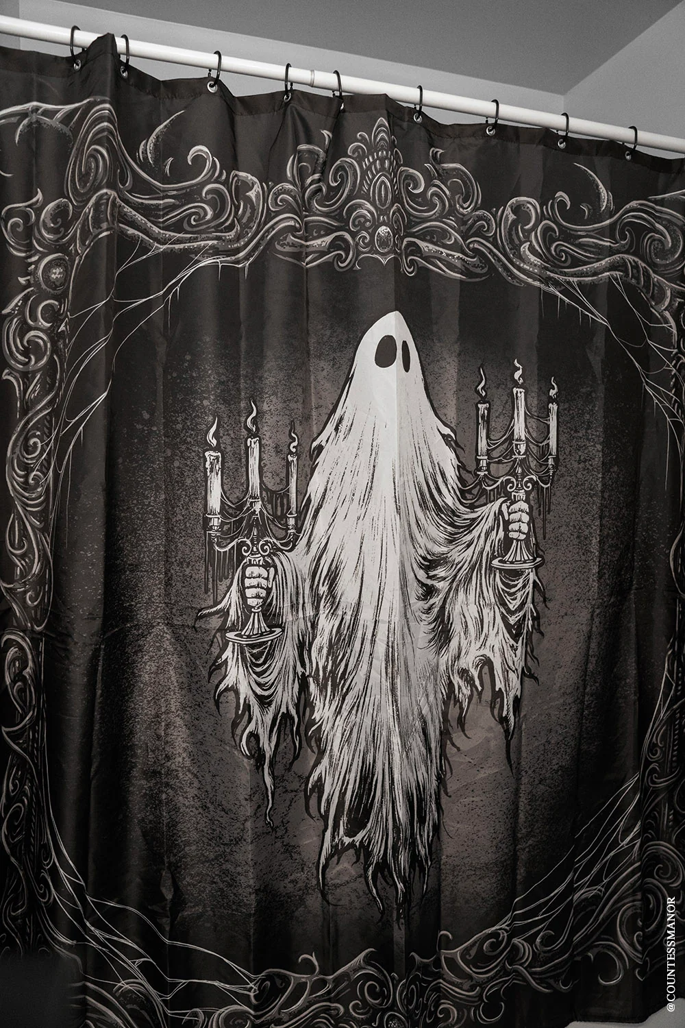 Ghost Haunting Shower Curtain - Image 2