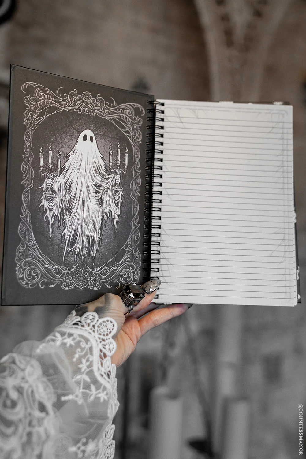 Ghost Haunting Spiral Notebook - Image 3