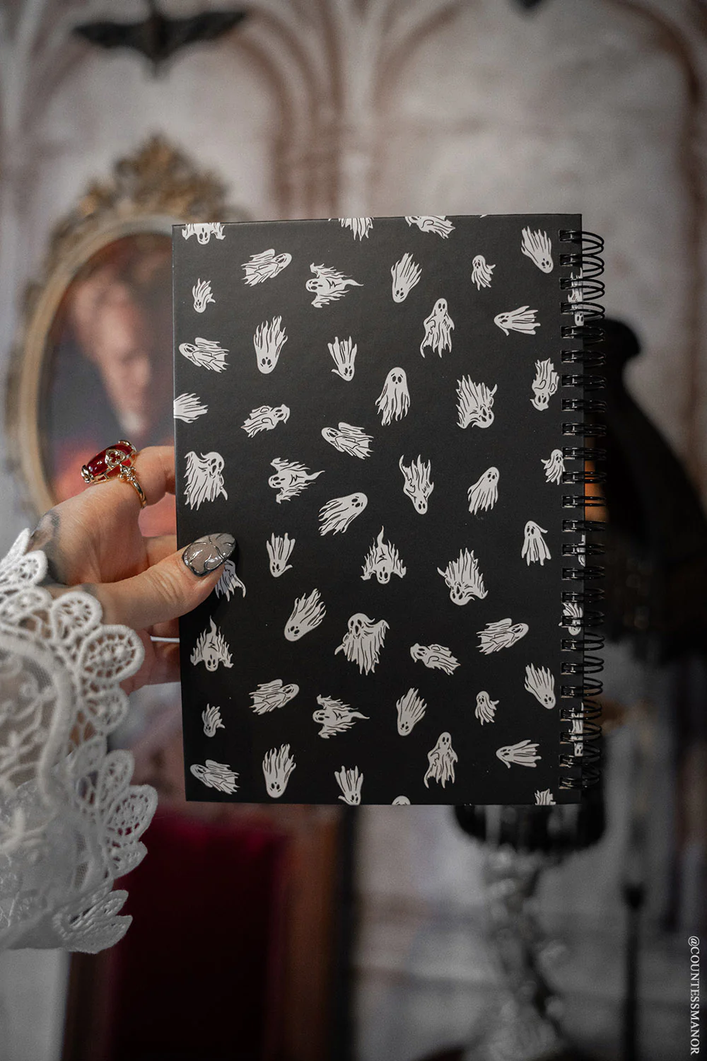 Ghost Haunting Spiral Notebook - Image 4