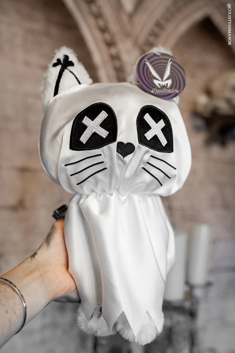 Ghost Kitty Plush Toy - Image 3