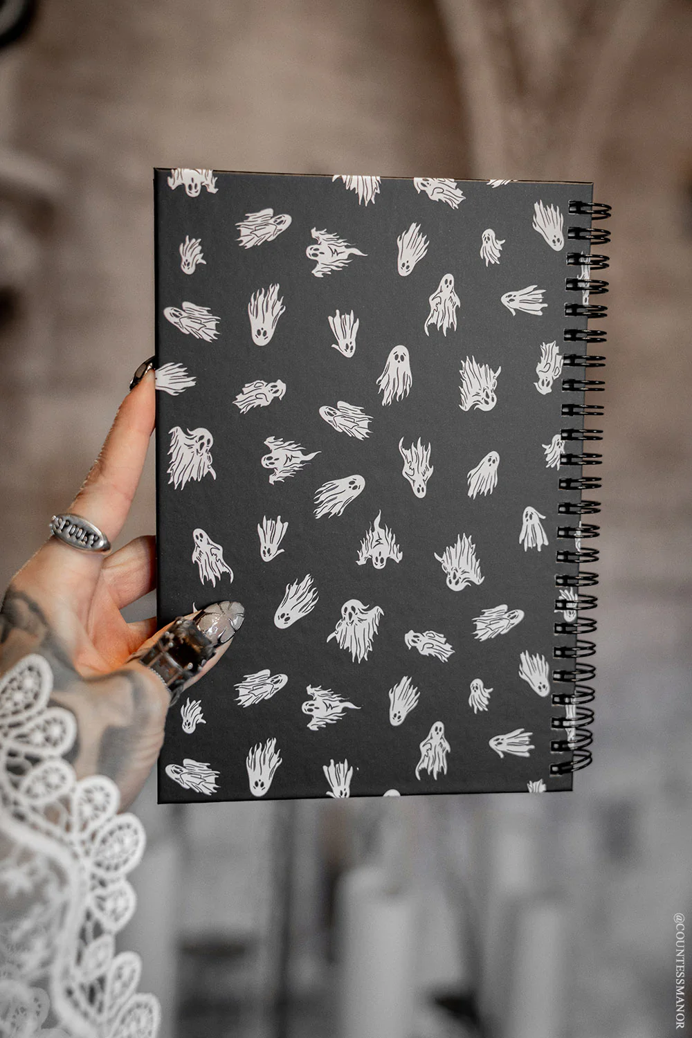 Ghost Love Spiral Notebook - Image 2