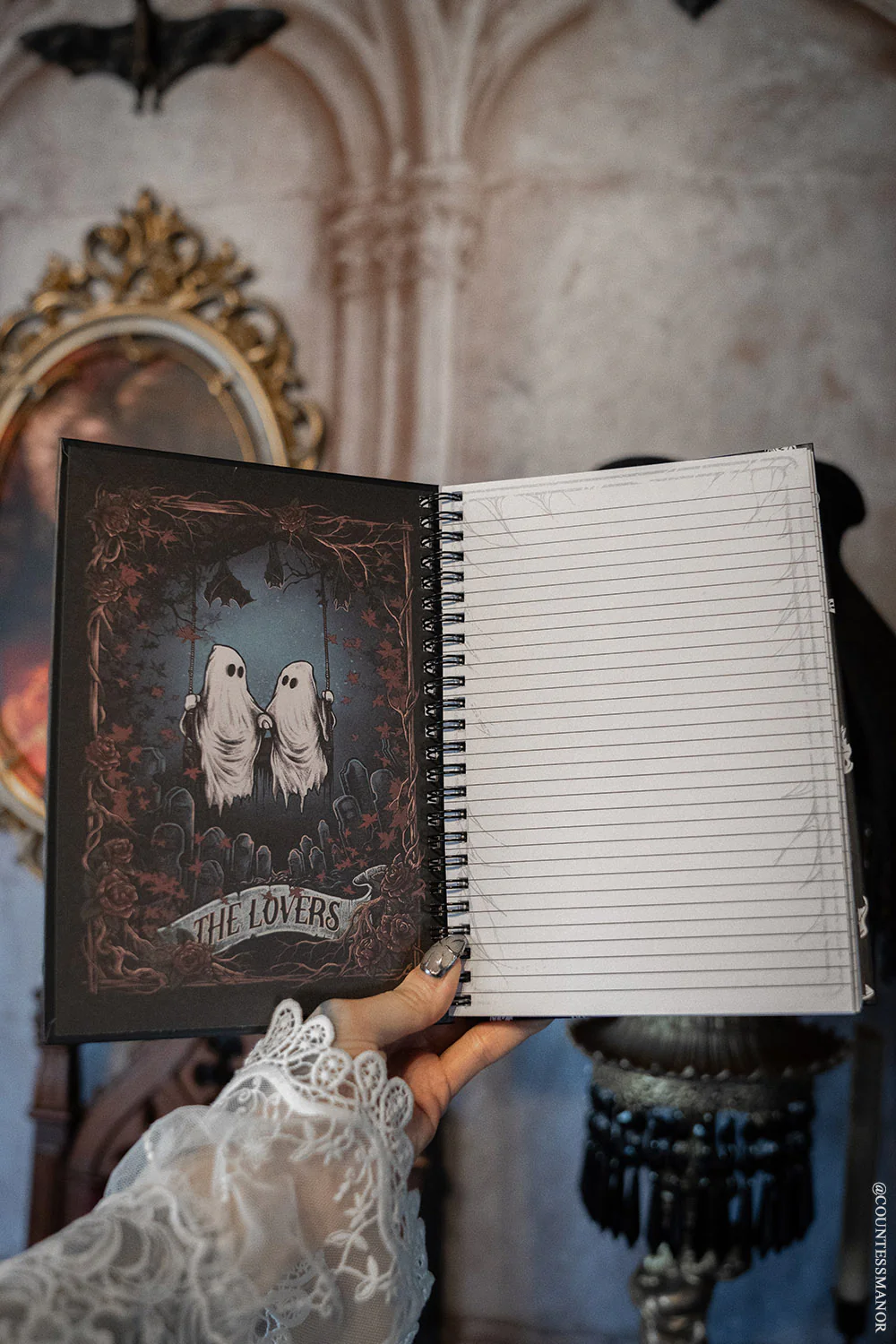 Ghost Love Spiral Notebook - Image 3