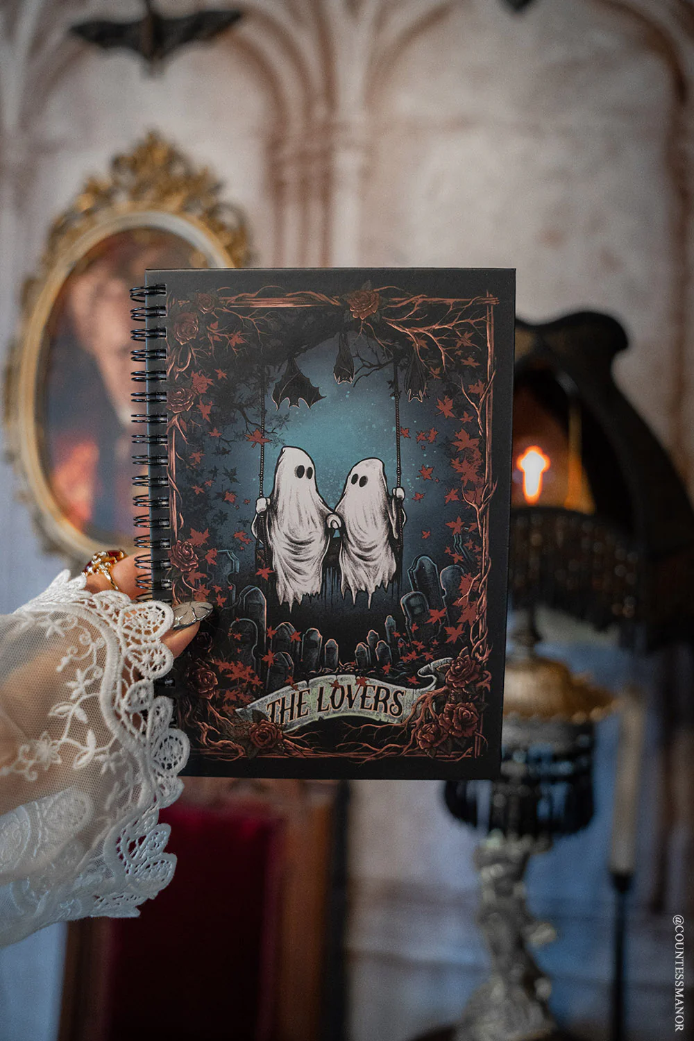 Ghost Love Spiral Notebook - Image 4