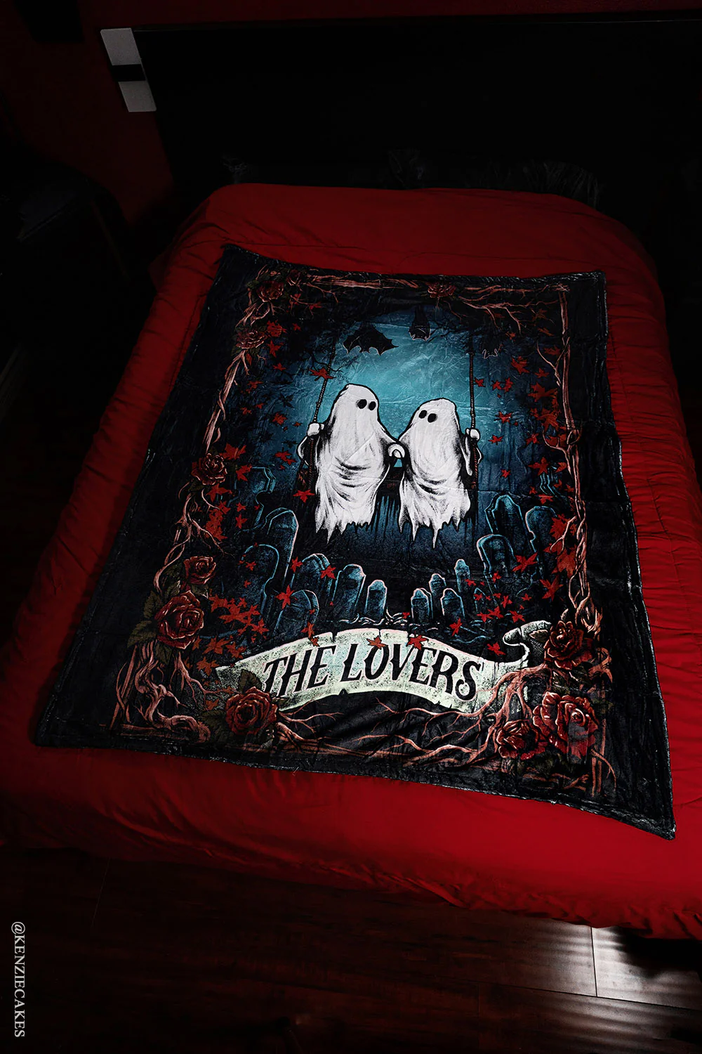 Ghost Love Throw Blanket