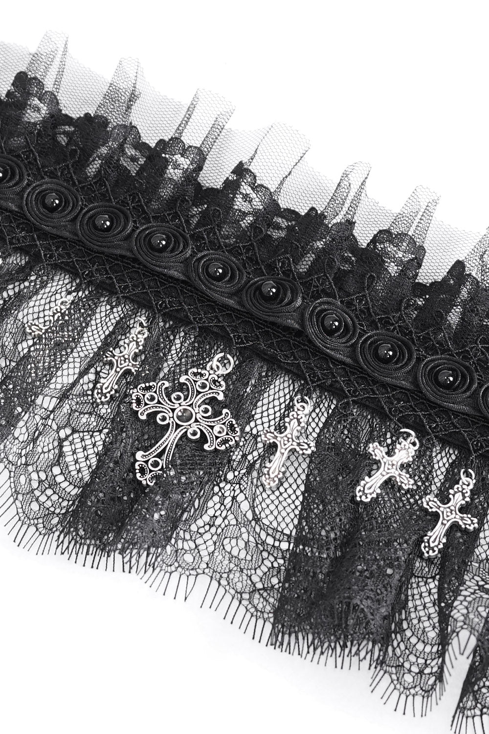 Ghost Medium Gothic Lace Collar - Image 7