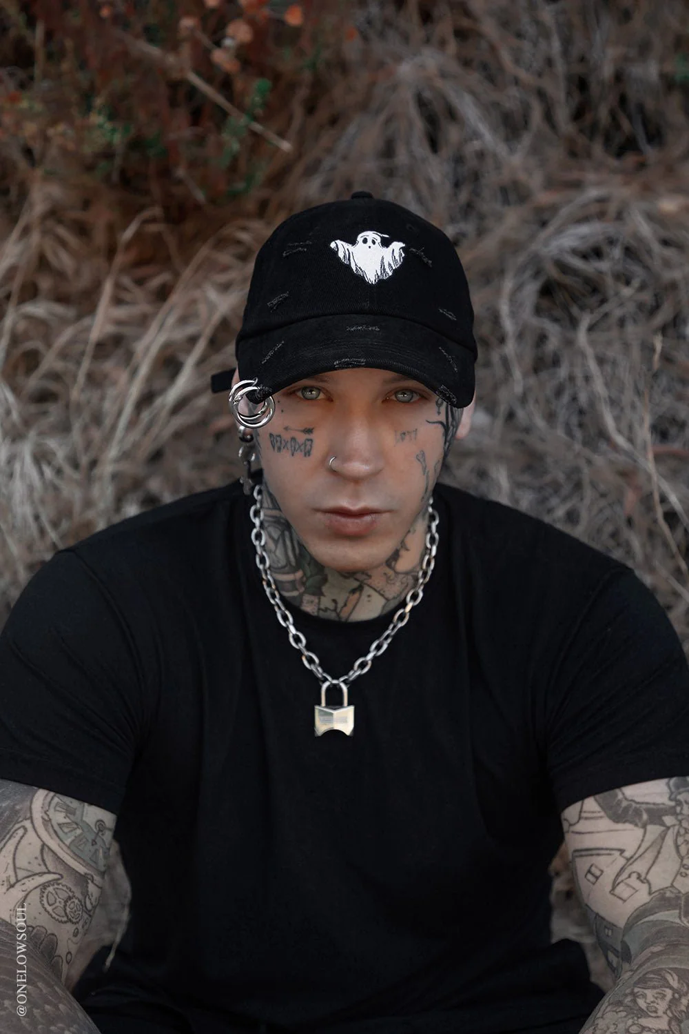Ghost Pierced Baseball Cap - Image 11