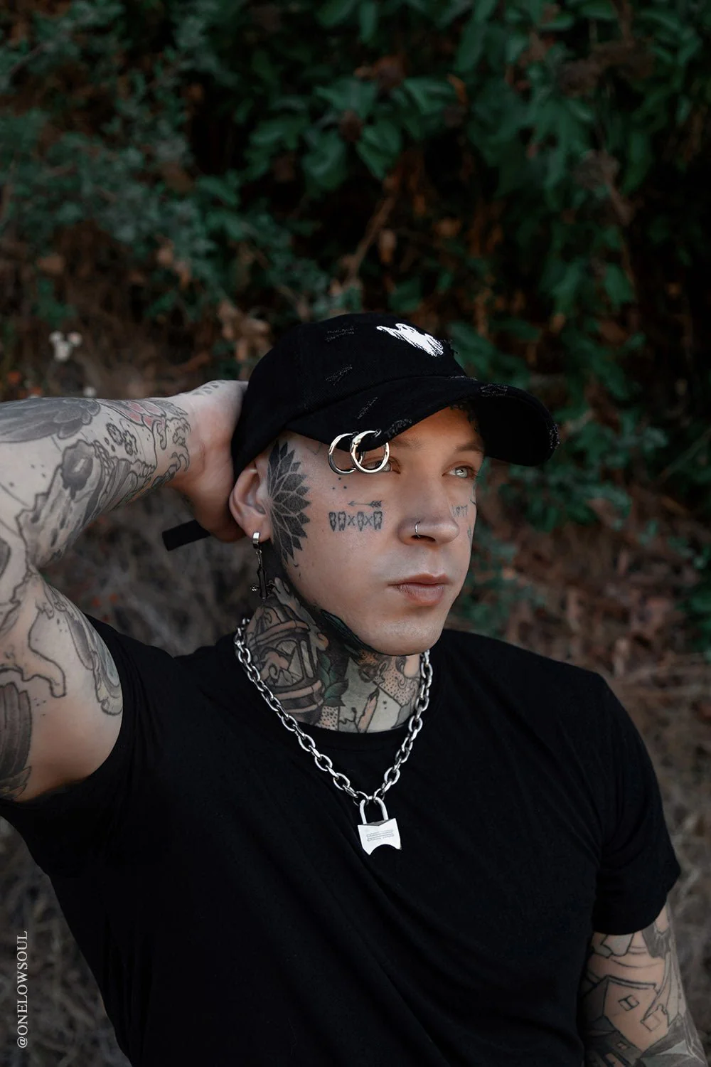 Ghost Pierced Baseball Cap - Image 4