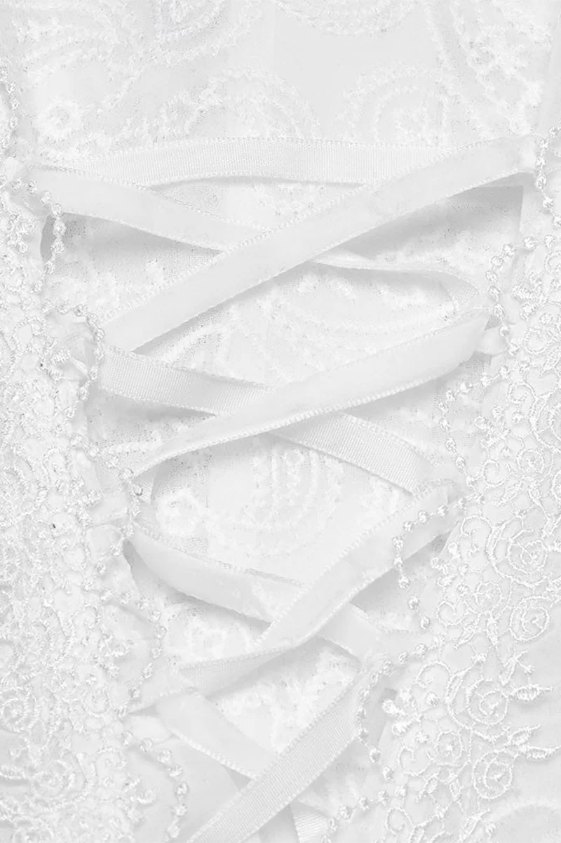 Ghost Seance Puff Sleeve Top [White] - Image 7