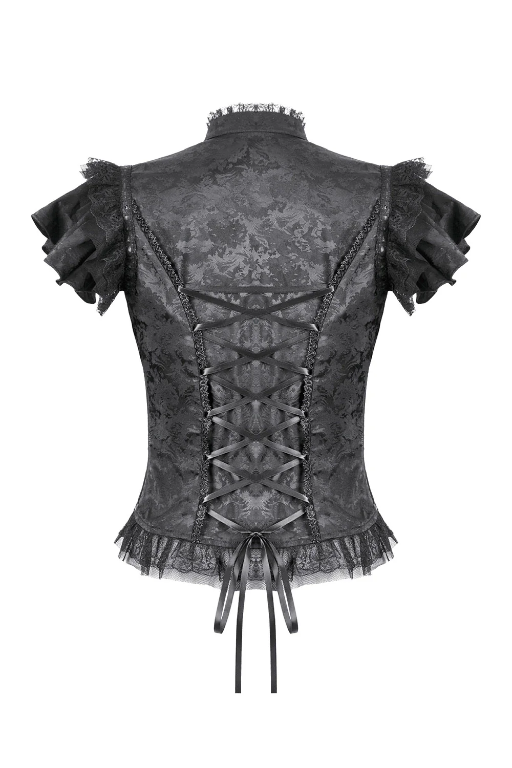 Ghost Waltz Ruffle Sleeve Top - Image 3