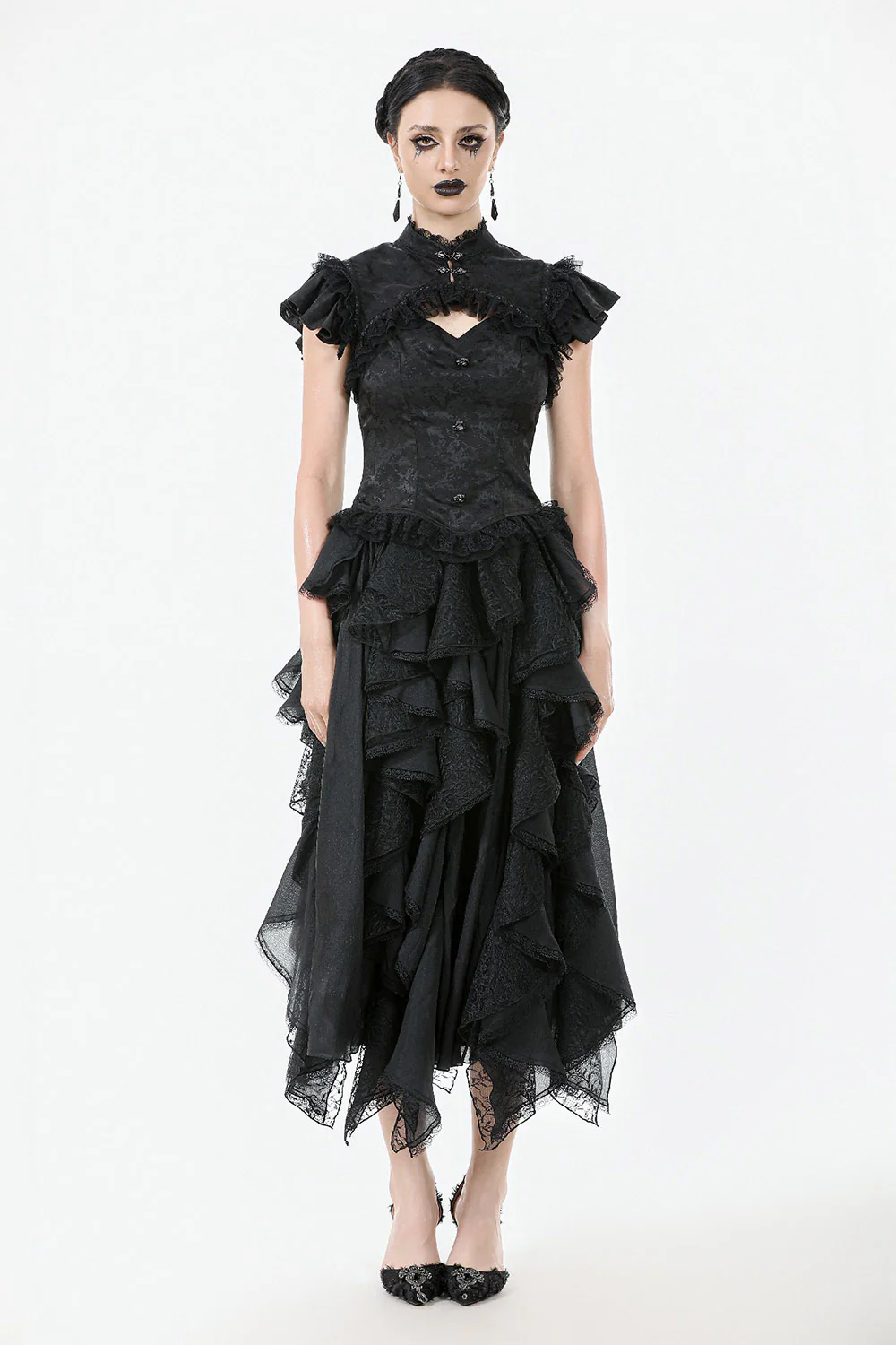 Ghost Waltz Ruffle Sleeve Top - Image 6