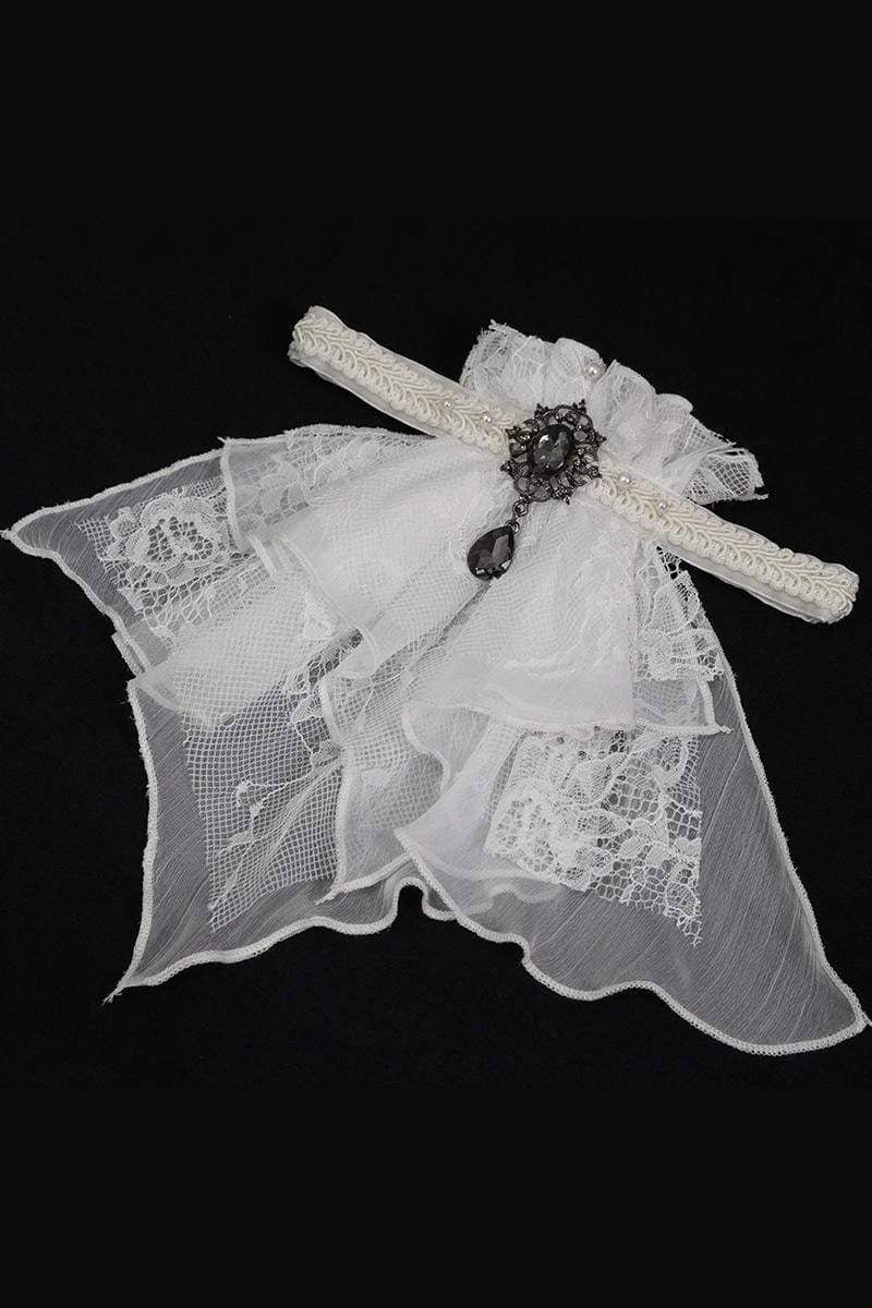 Ghostlace Victorian Necktie