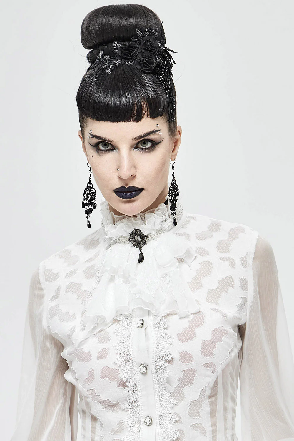 Ghostlace Victorian Necktie - Image 2