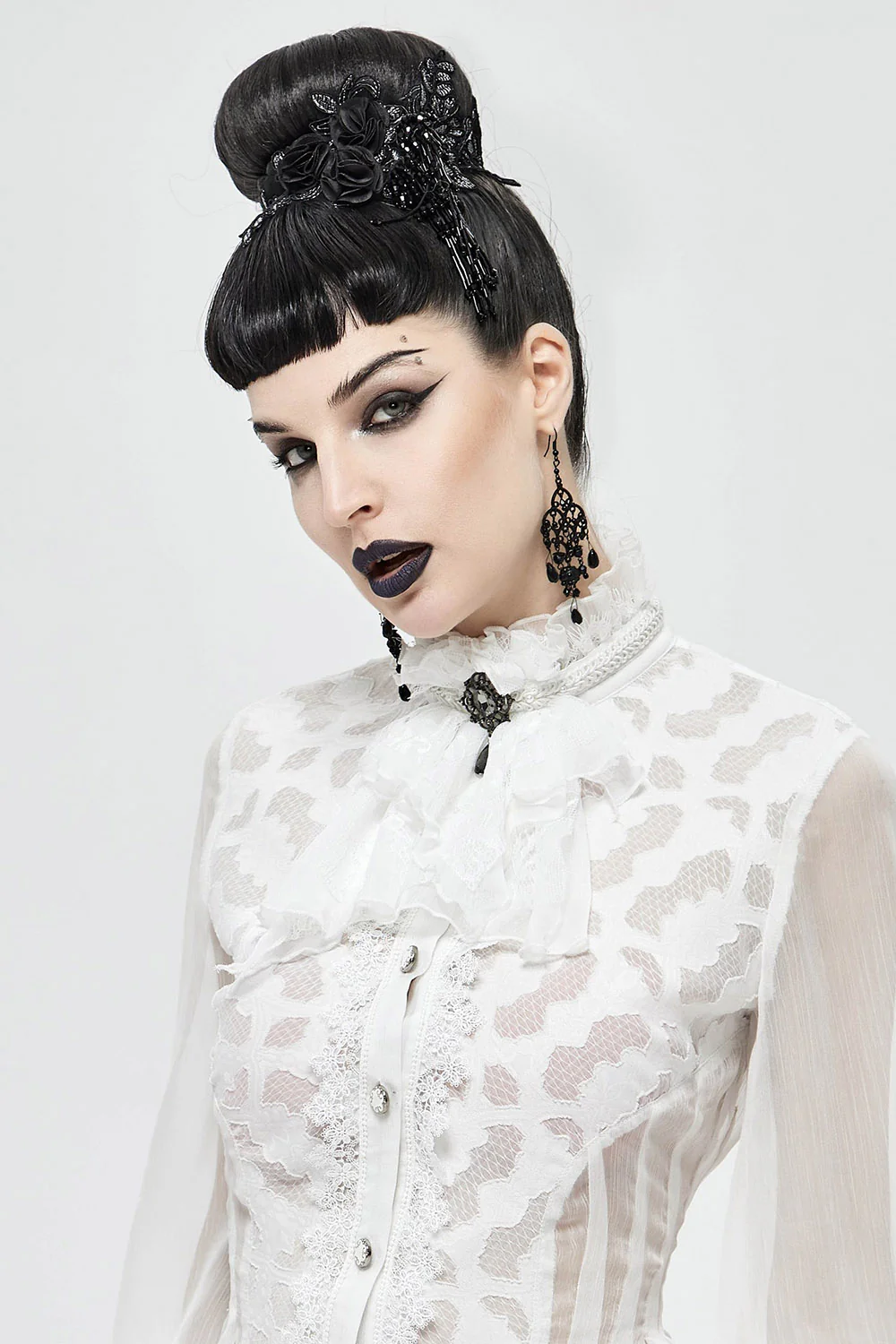 Ghostlace Victorian Necktie - Image 4