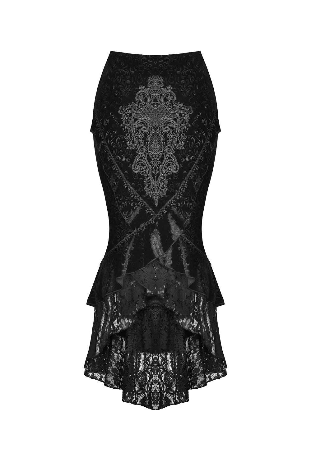 Ghostling Vintage Goth Skirt - Image 6