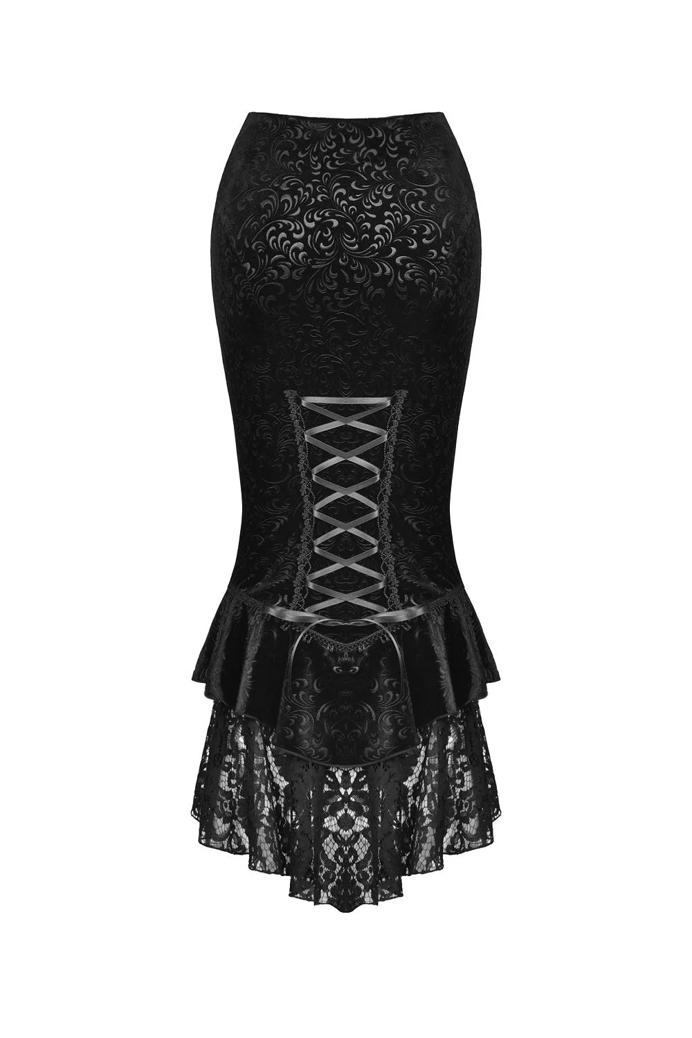 Ghostling Vintage Goth Skirt - Image 7