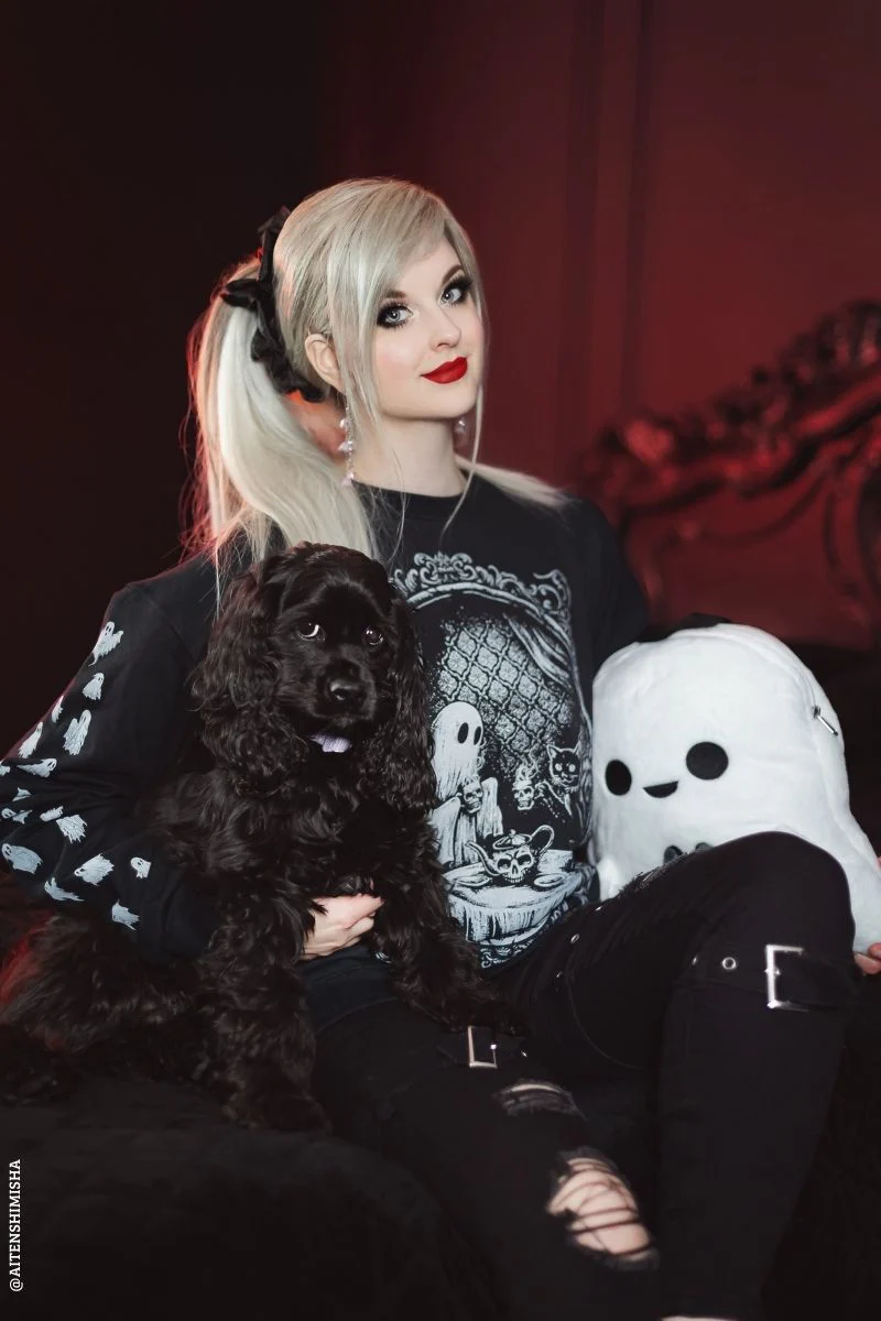 Ghostly Tea Time Sweatshirt - Image 9