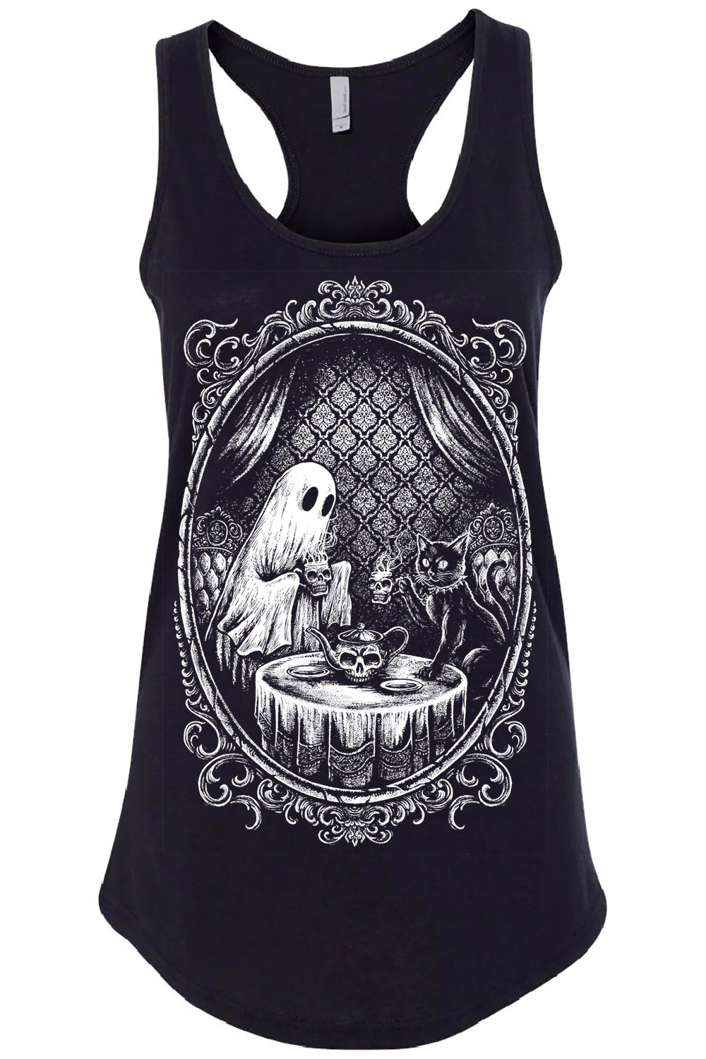 Ghostly Tea Time T-shirt - Image 7
