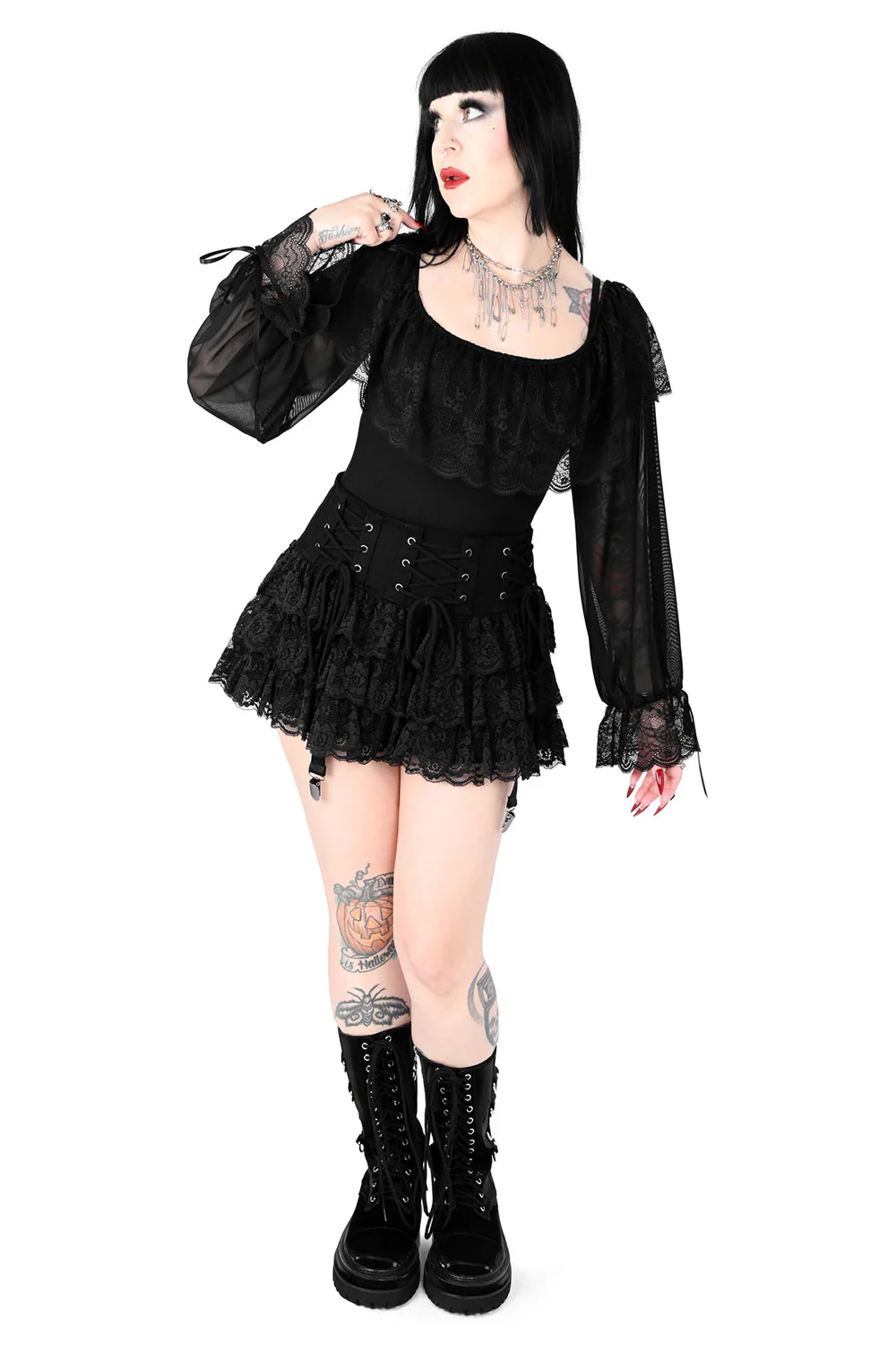 Gia Garter Skirt - Image 4