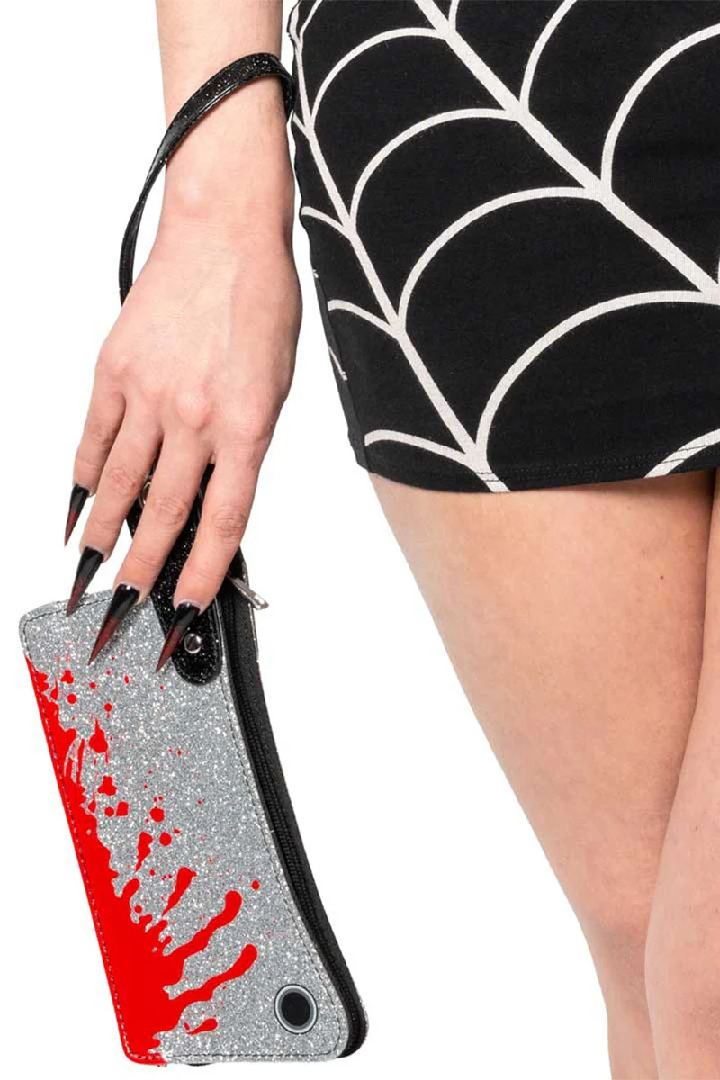 Glitter Cleaver Mini Clutch Wallet - Image 5