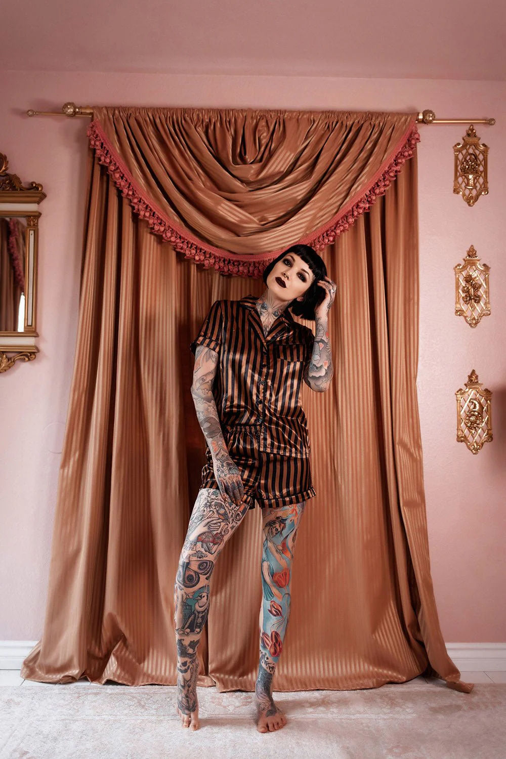 Glorious Mourning | 4-Piece Sleepwear Set - Image 8