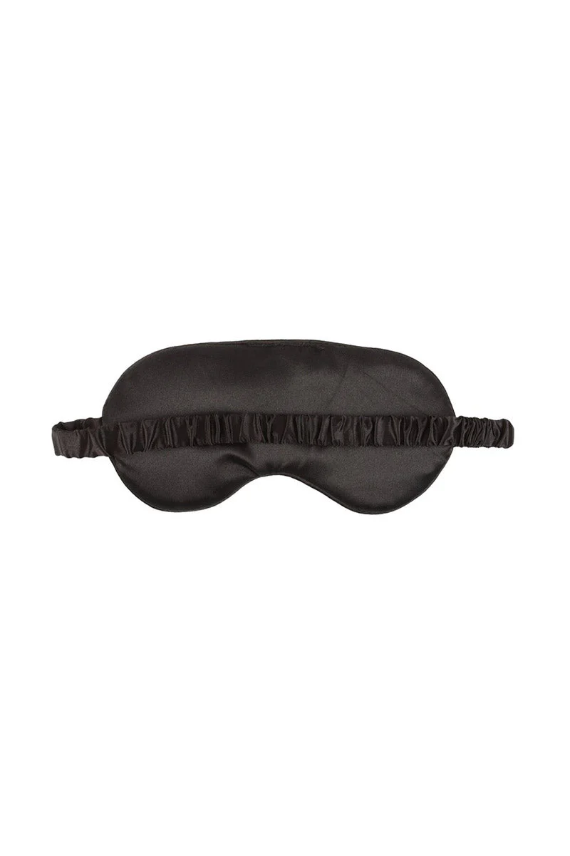 Go Away Gothic Satin Sleep Mask - Image 3