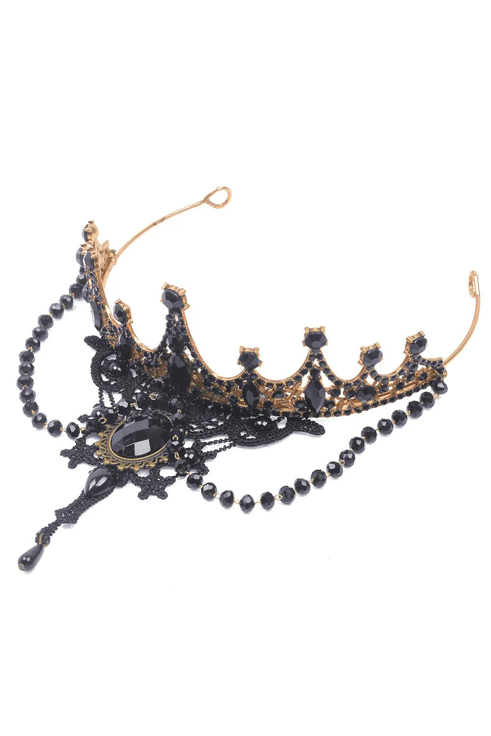 Golden Witch Gothic Crown - Image 3