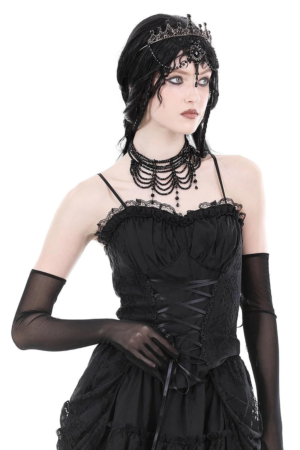 Golden Witch Gothic Crown - Image 7