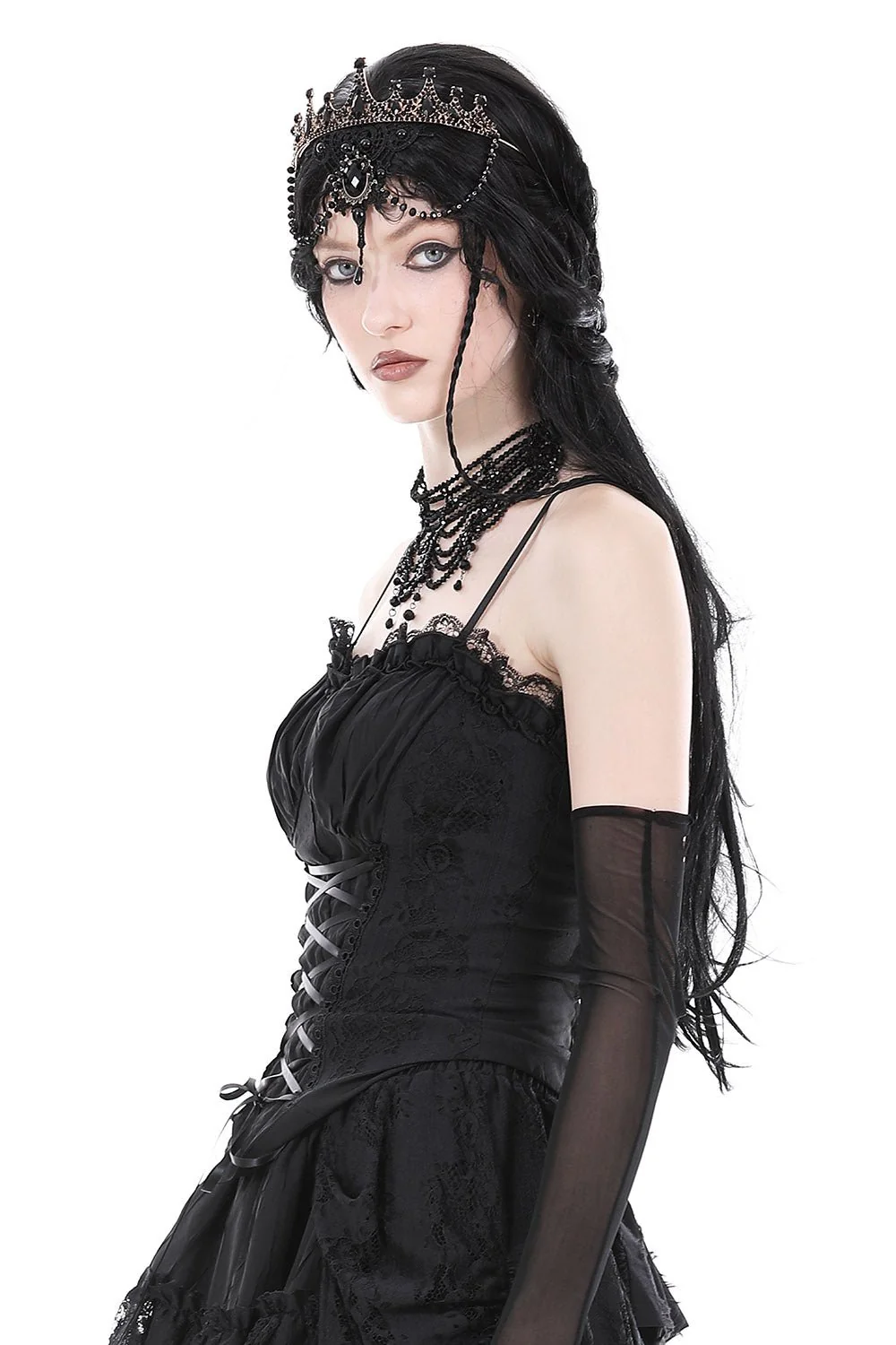 Golden Witch Gothic Crown - Image 8