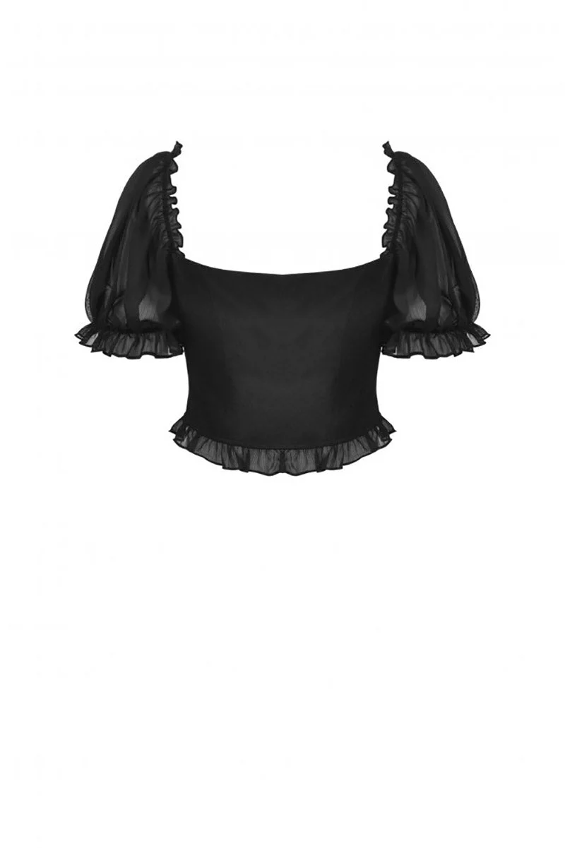 Goth Doll Crop Top - Image 7
