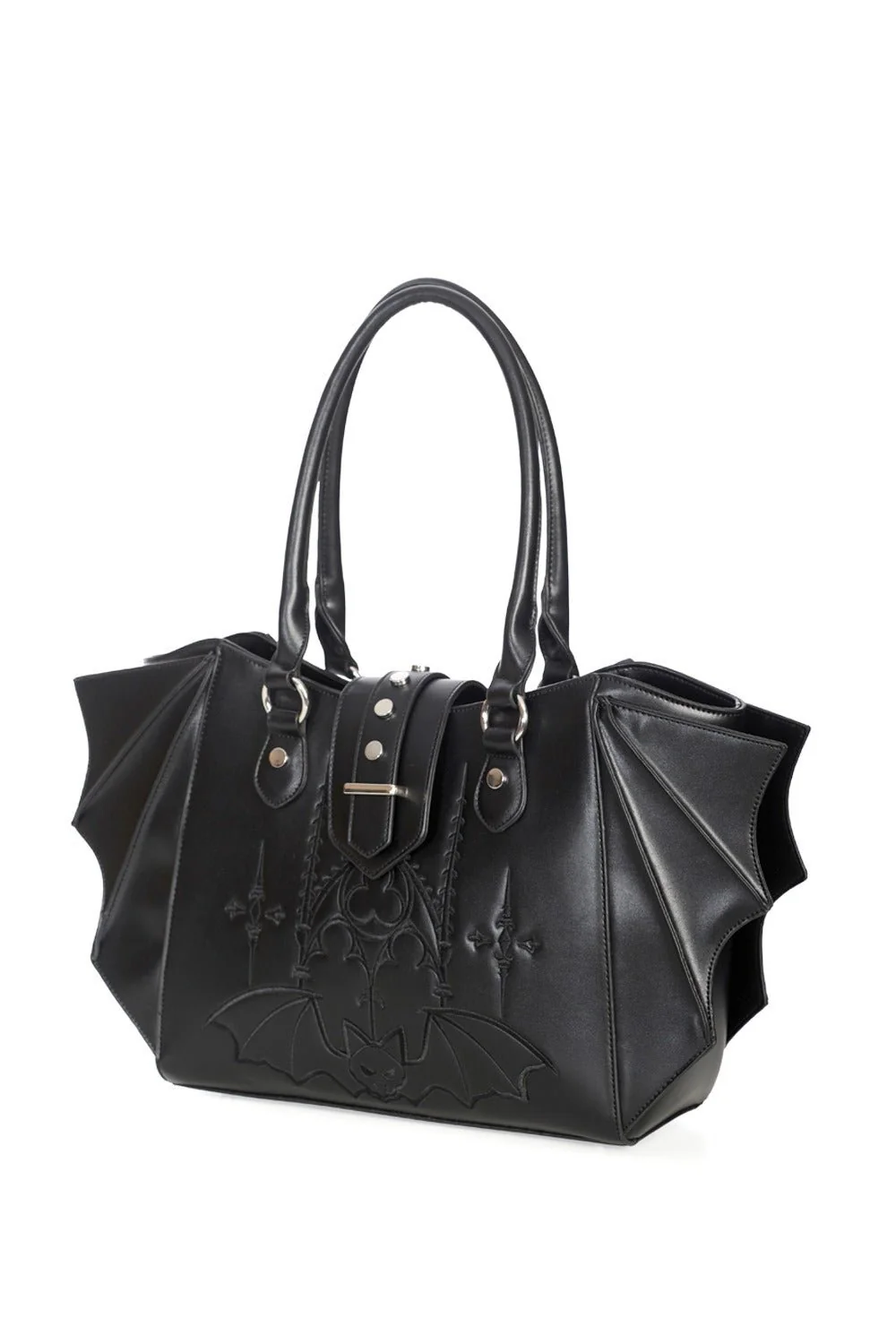 Gothic Bat Tote Bag - Image 2