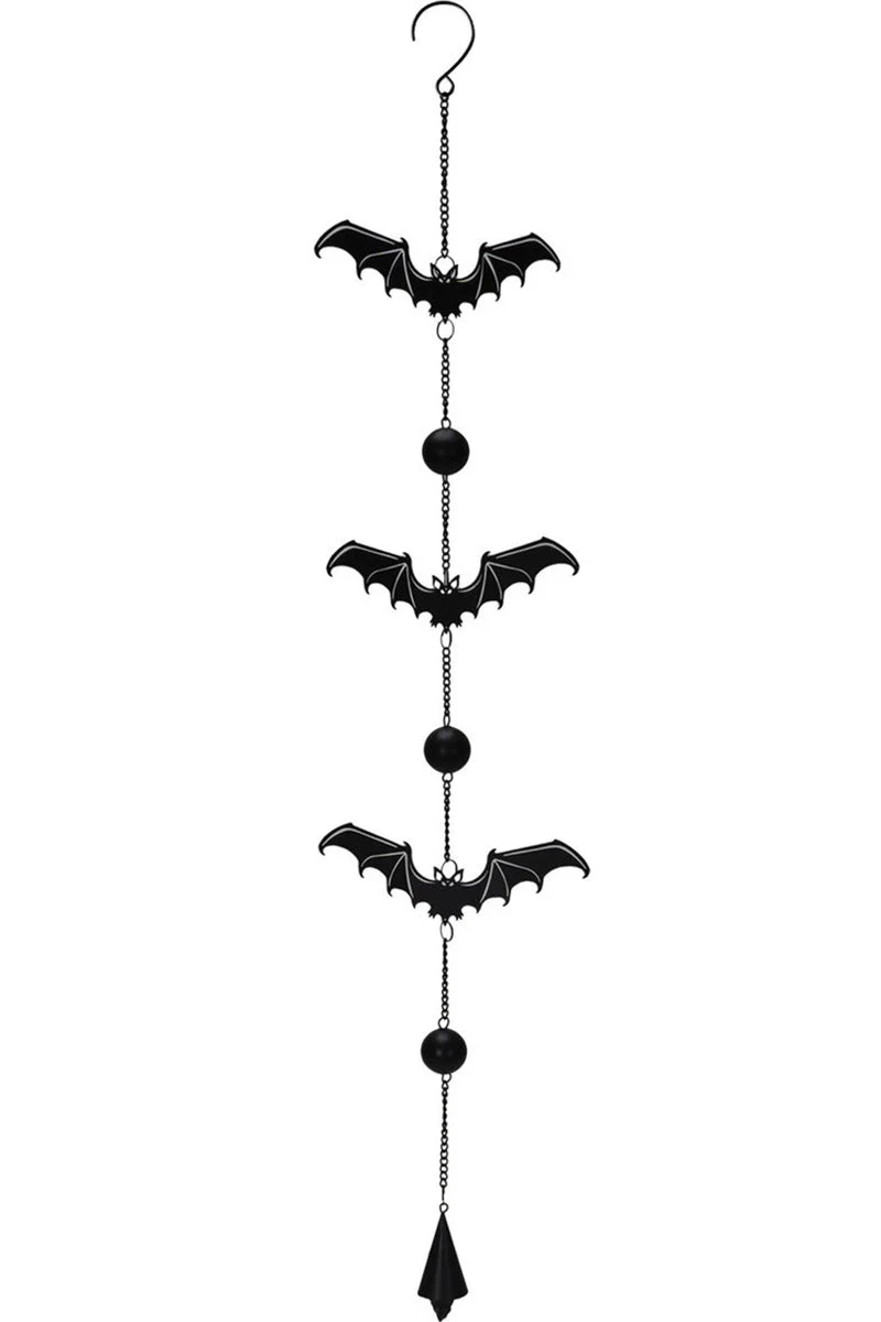 Gothic Bats Hanging Decoration - Image 2