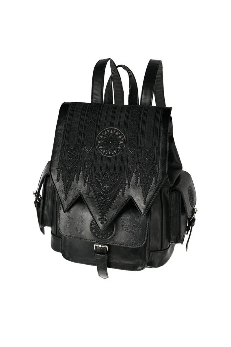 Gothic Cathedral Rosette Backpack - Image 4