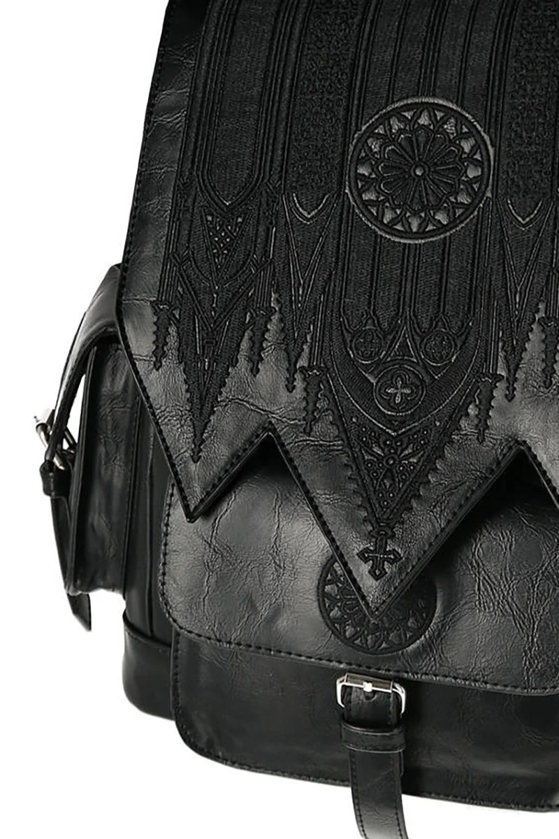 Gothic Cathedral Rosette Backpack - Image 7