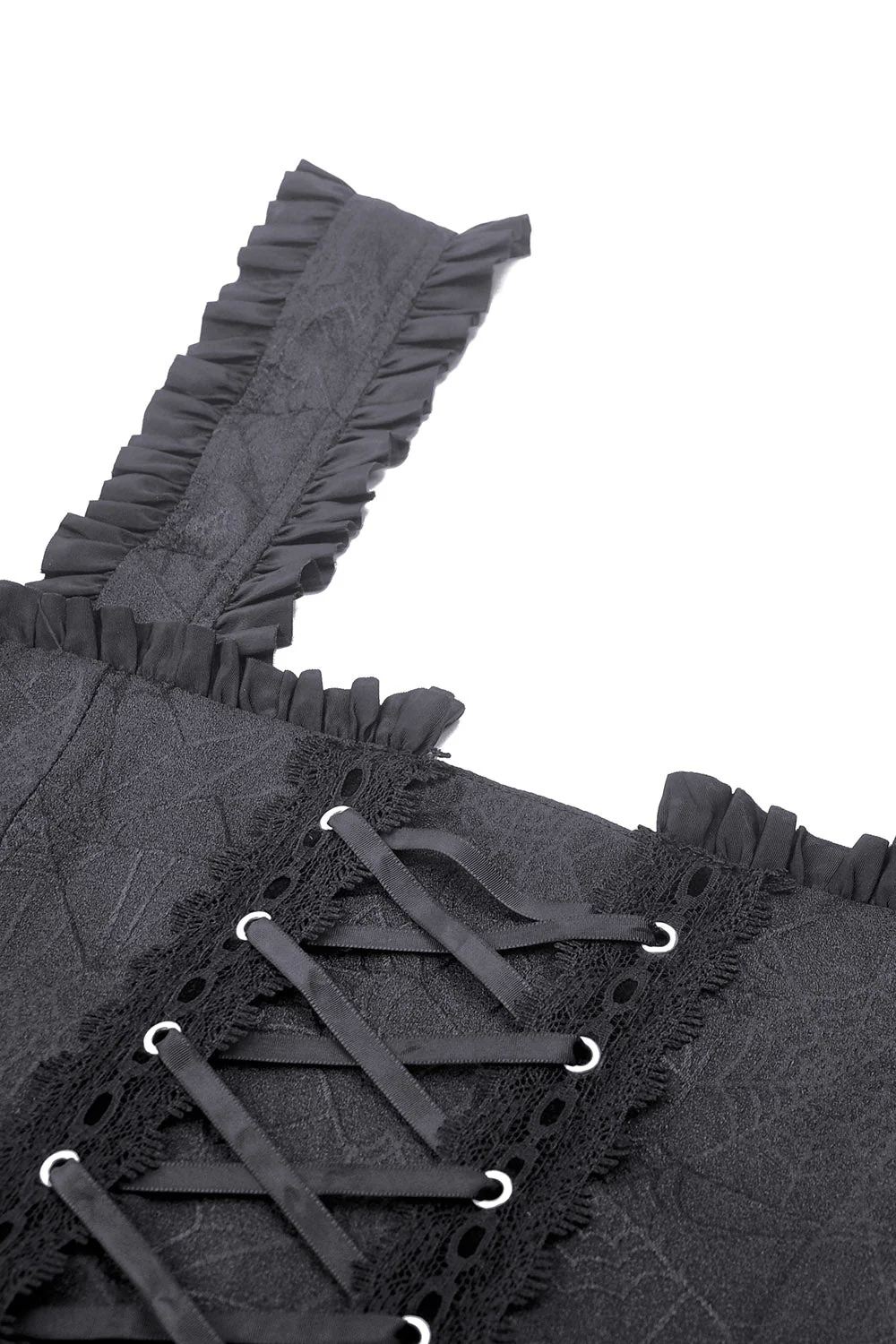 Gothic Coffin Corset Top - Image 11