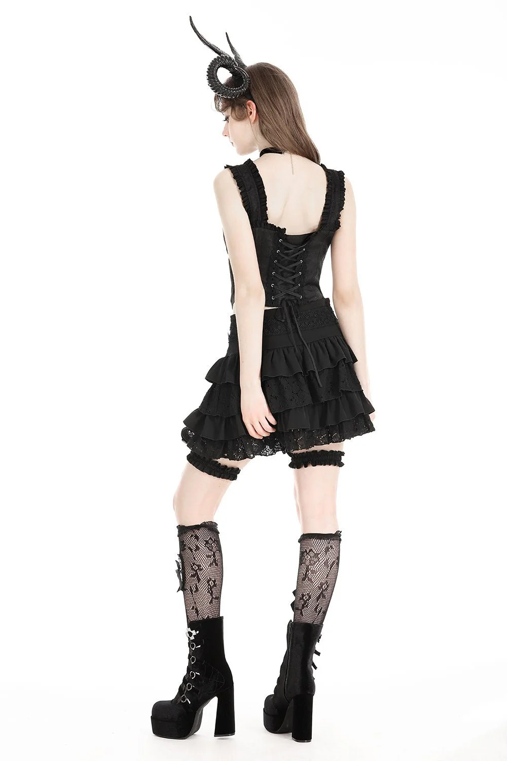 Gothic Coffin Corset Top - Image 5