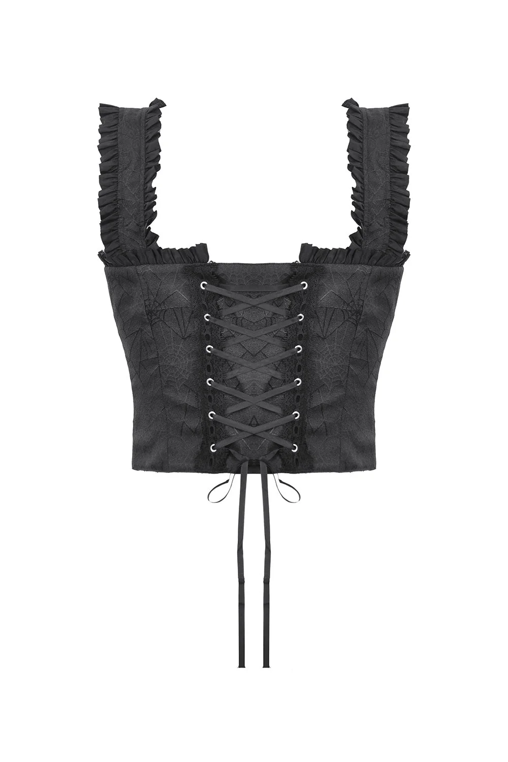 Gothic Coffin Corset Top - Image 9