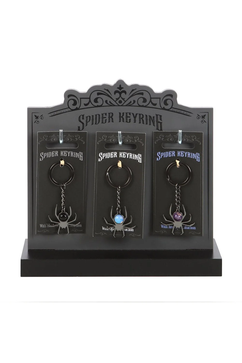 Gothic Crystal Spider Keyring [Mystery Item] - Image 4