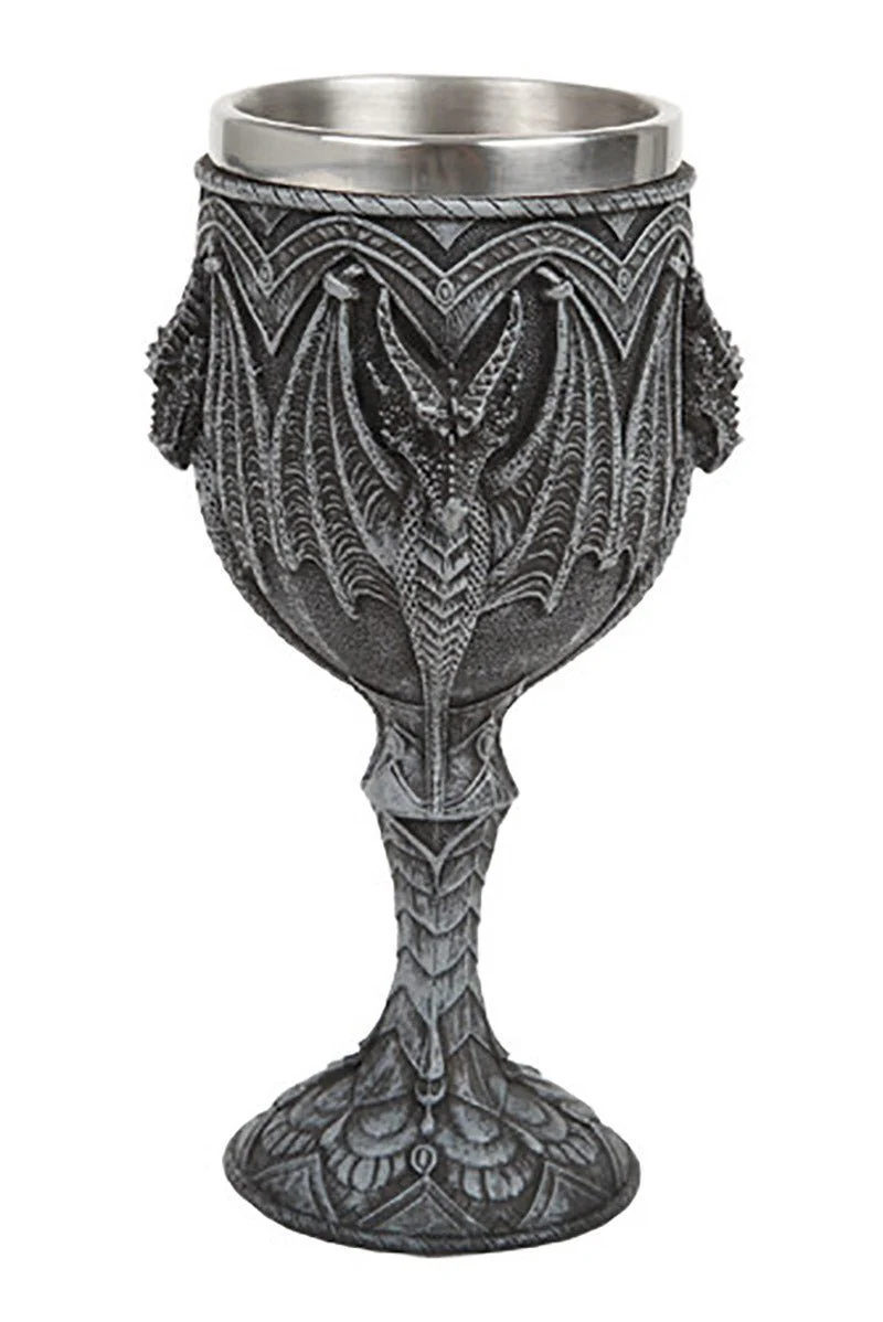 Gothic Dragon Wine Goblet - Image 3