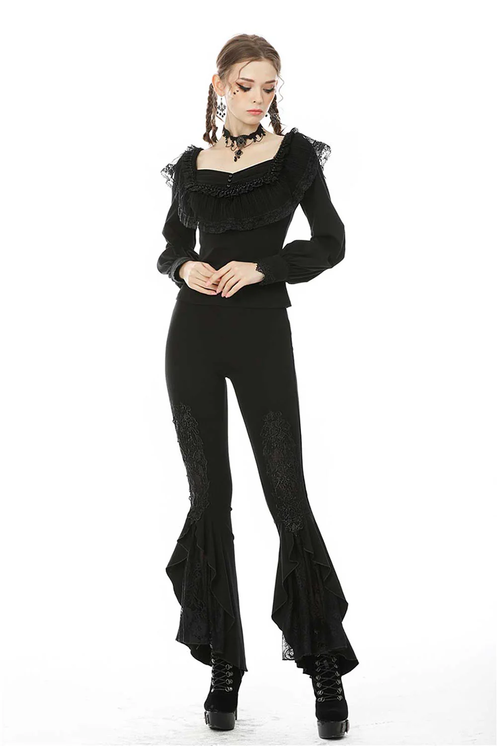 That Witch Bell Bottom Leggings - Image 5