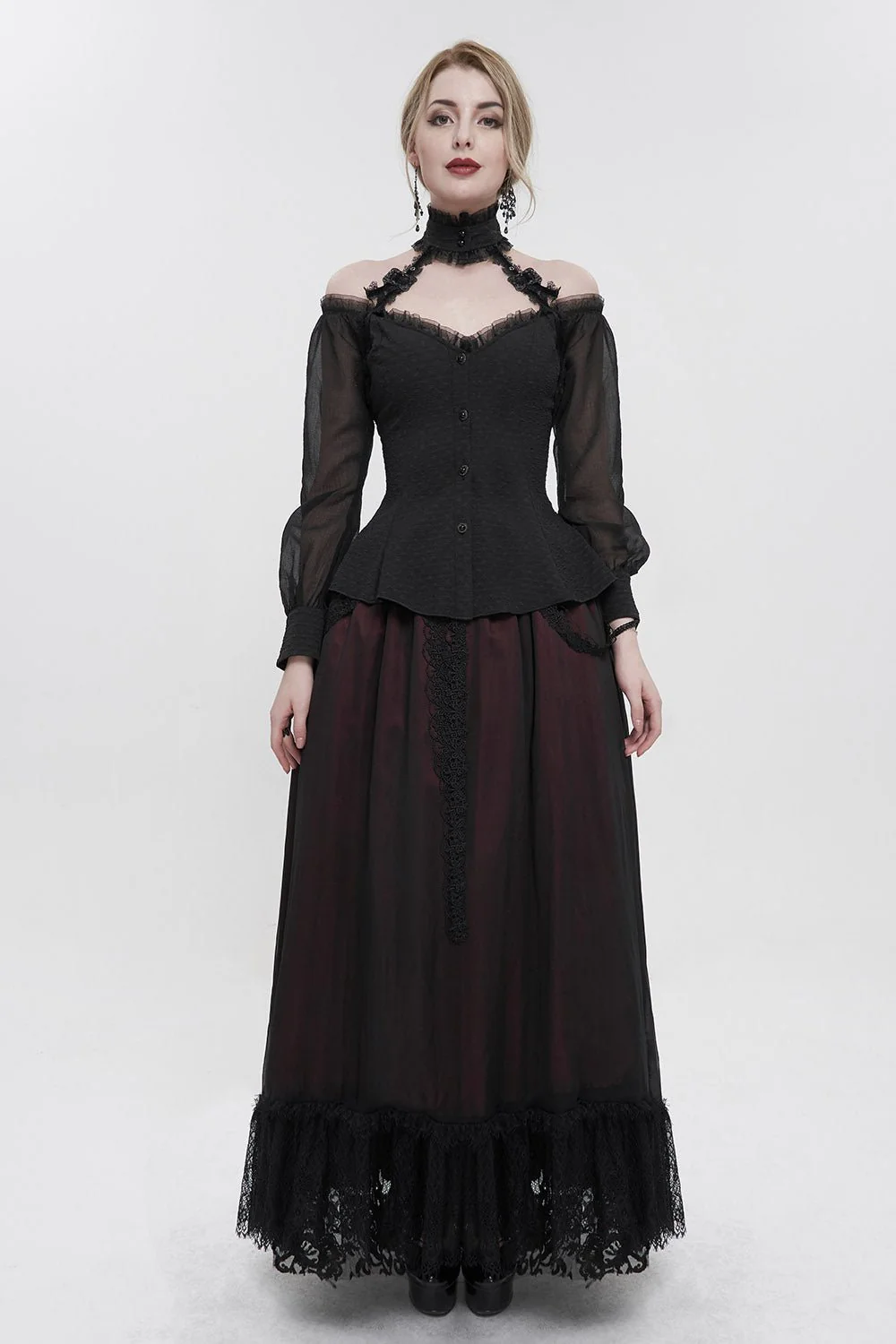 Gothic Lullaby Halter Top - Image 2