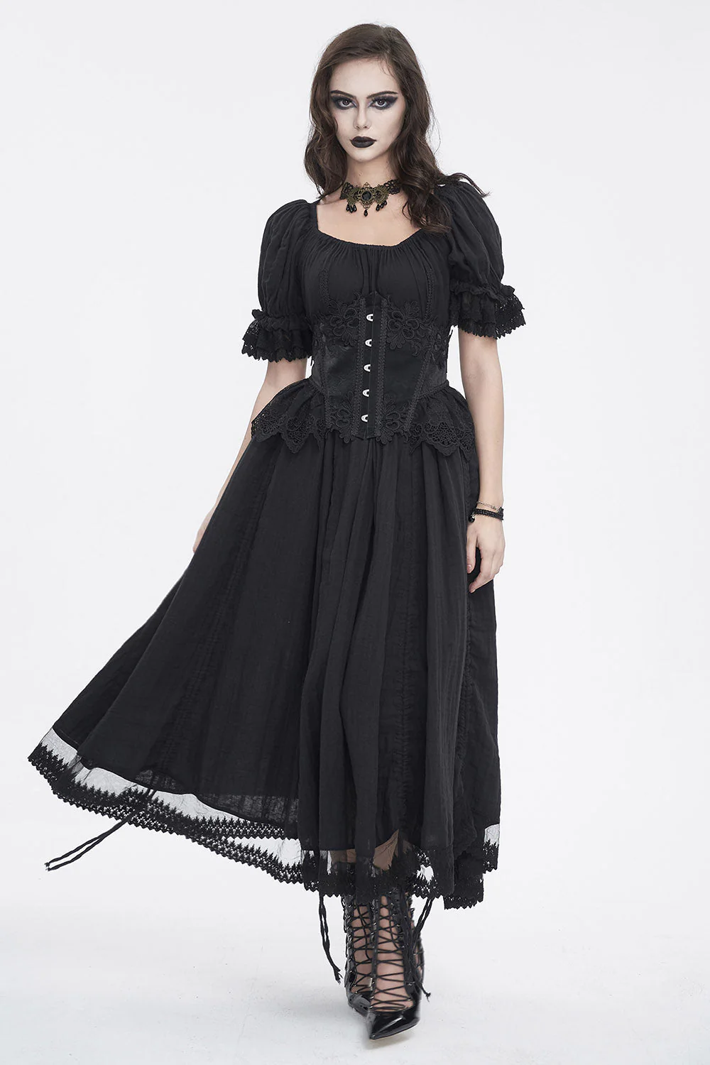 Gothic Majesty Underbust Corset - Image 3