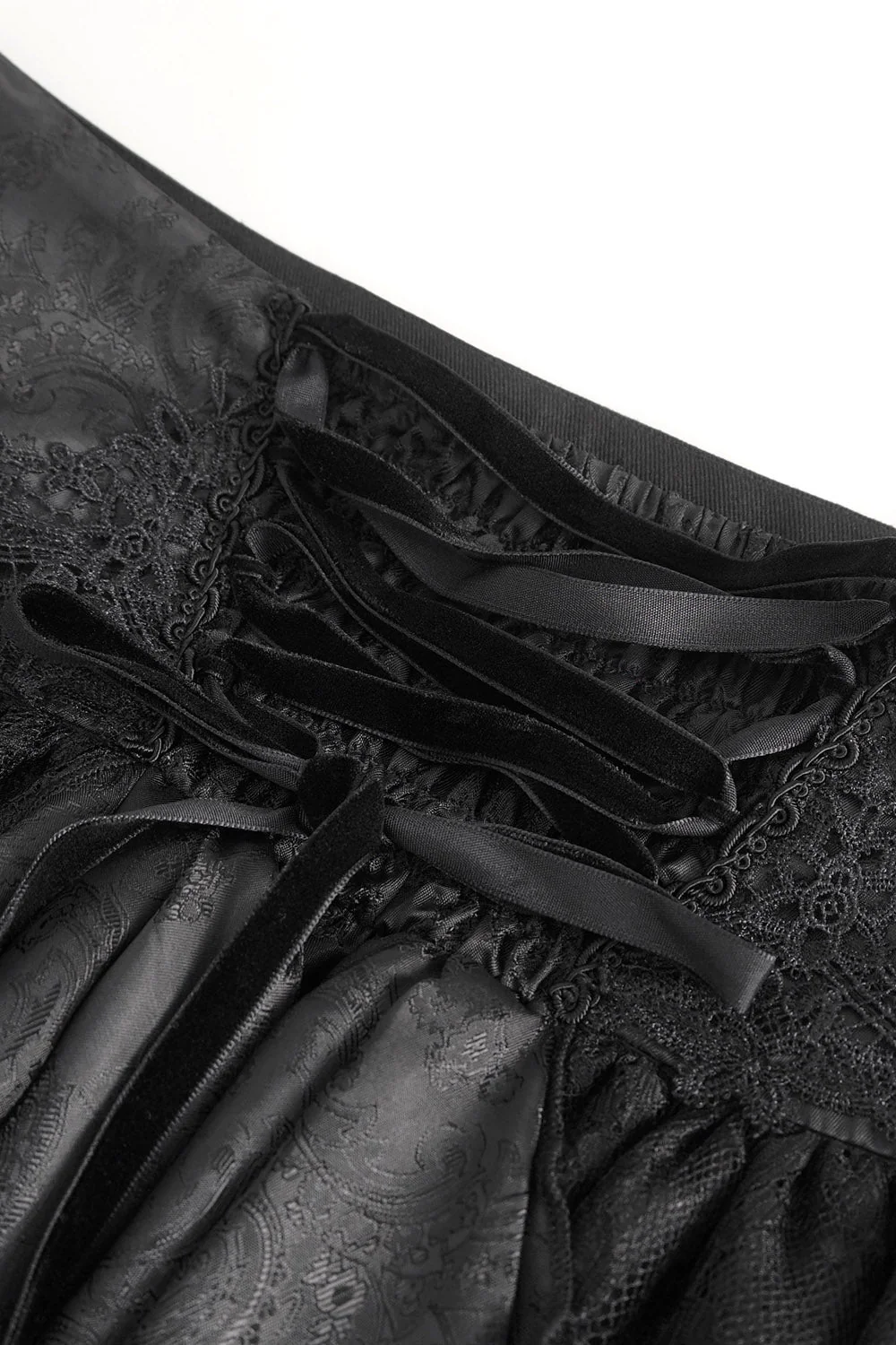 Gothic Manor Ruffled Skirt - Image 13