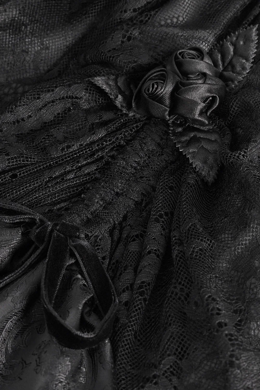 Gothic Manor Ruffled Skirt - Image 14