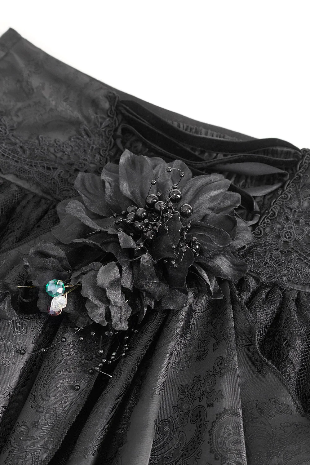 Gothic Manor Ruffled Skirt - Image 15