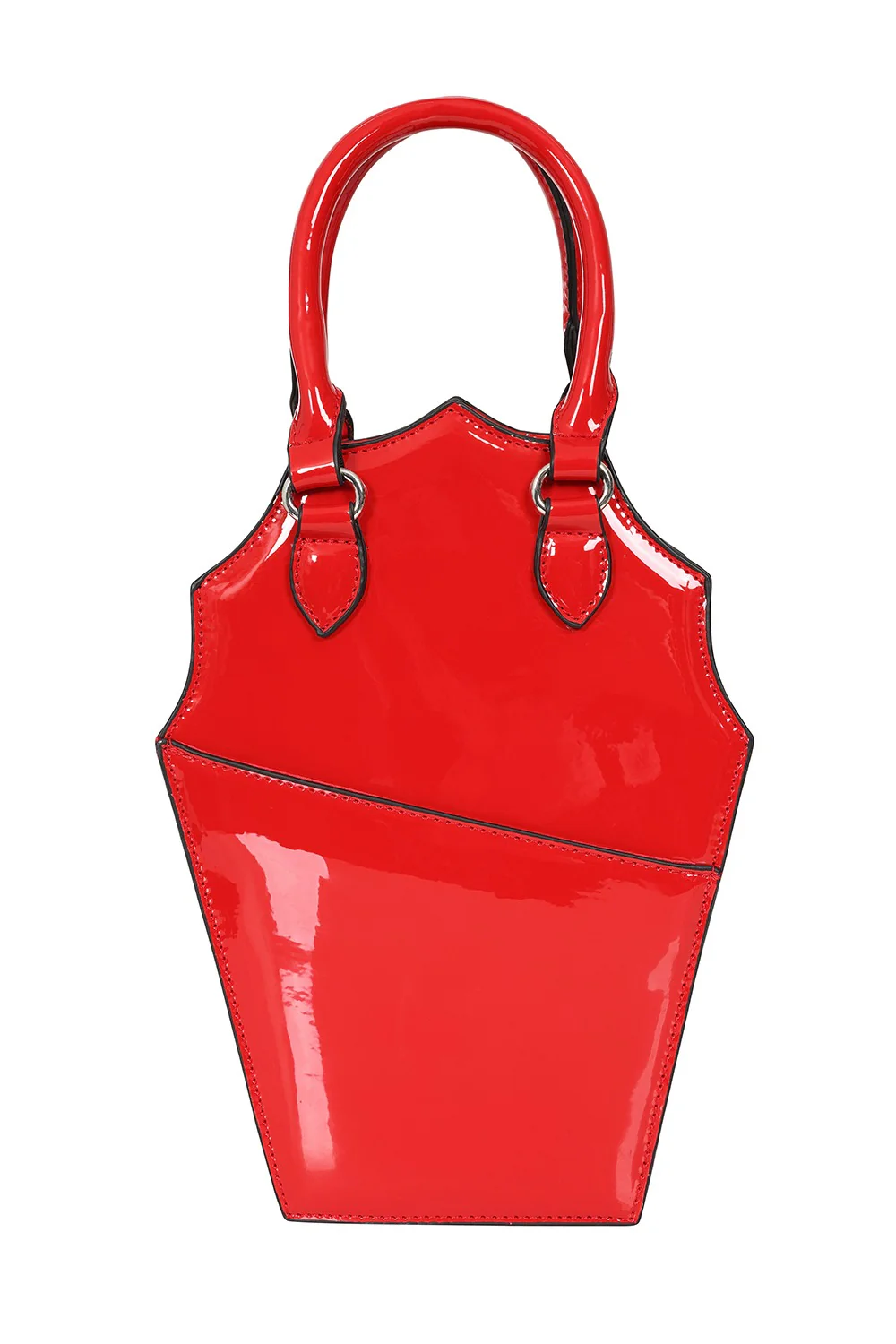 Gothic Pinup Spiderweb Purse [Red] - Image 4