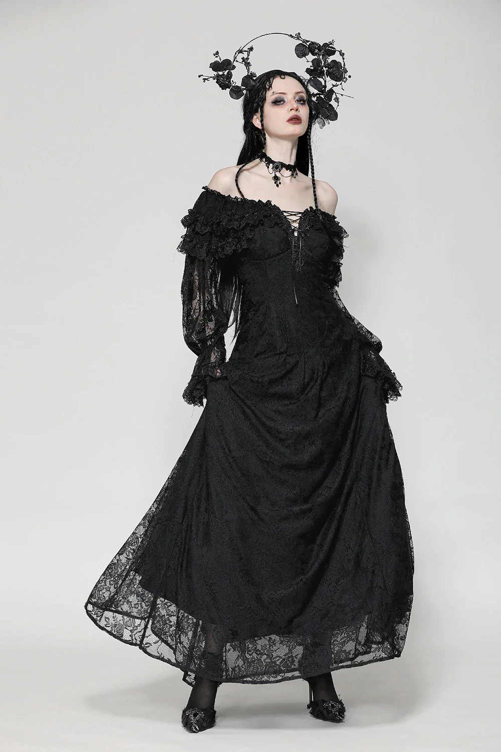 Gothic Renaissance Maxi Dress