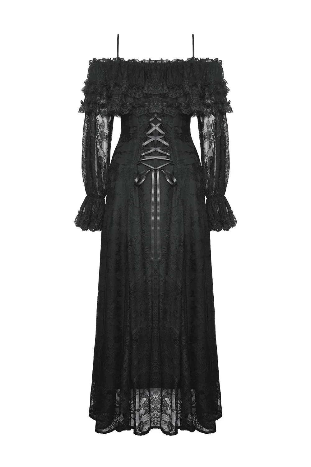Gothic Renaissance Maxi Dress - Image 7