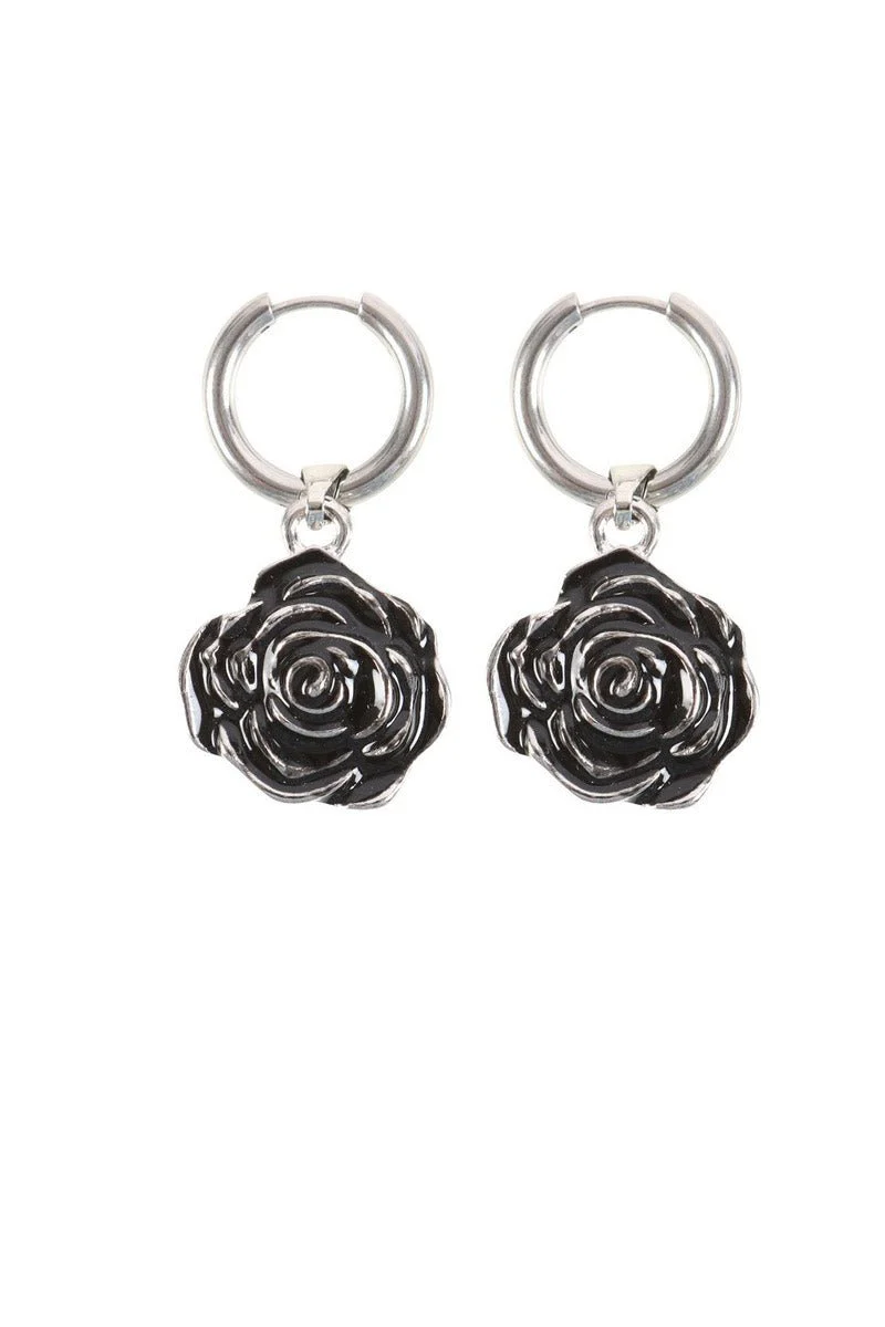 Gothic Rose Earrings - Image 2