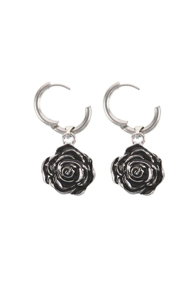 Gothic Rose Earrings - Image 3